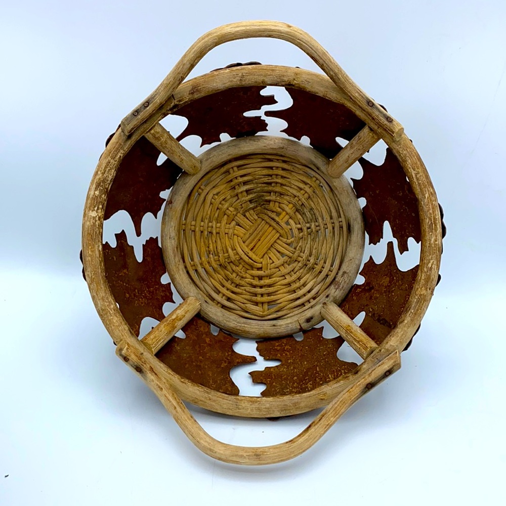 🧺 Vintage Primitive Basket 🧺 Handmade 🧺